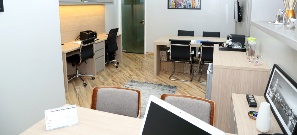 Low-Budget Small Office Interior Design